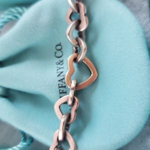Tiffany & Co heart link bracelet